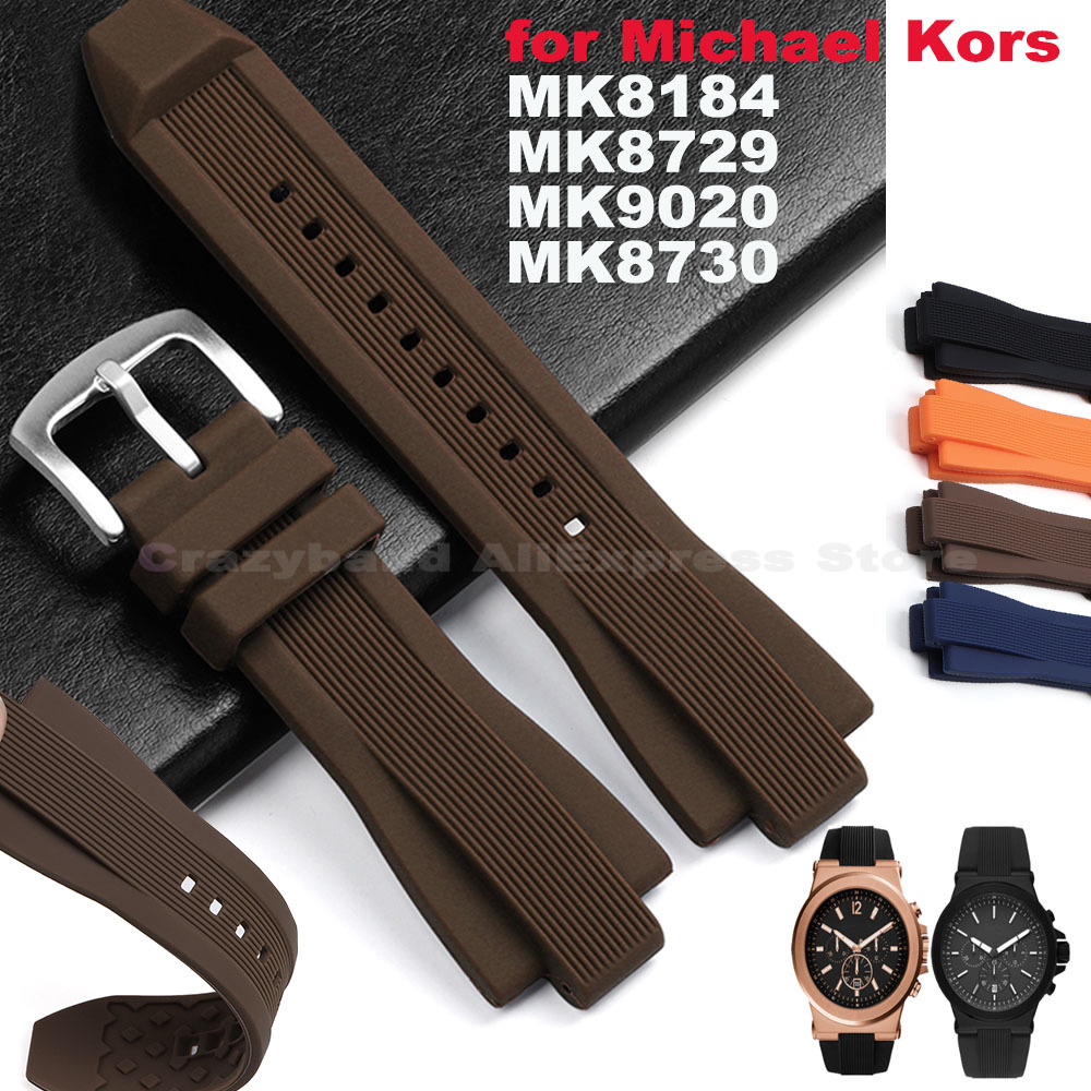 Smartwatch Watches Michael Kors - Silicone for Michael Kors MK8184 MK8729