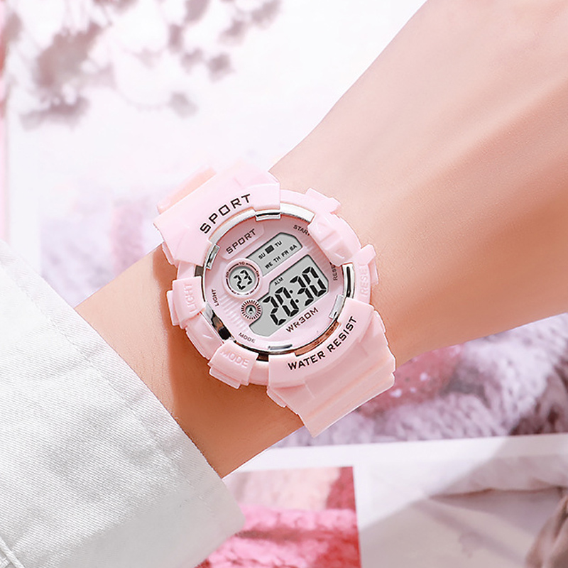 Smartwatch Watches For Children - Fashion Kids Watches Luminous Waterproof Sports