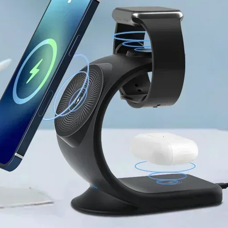 Smartwatch Apple Watch - Magnetic Wireless Charger 3 in 1