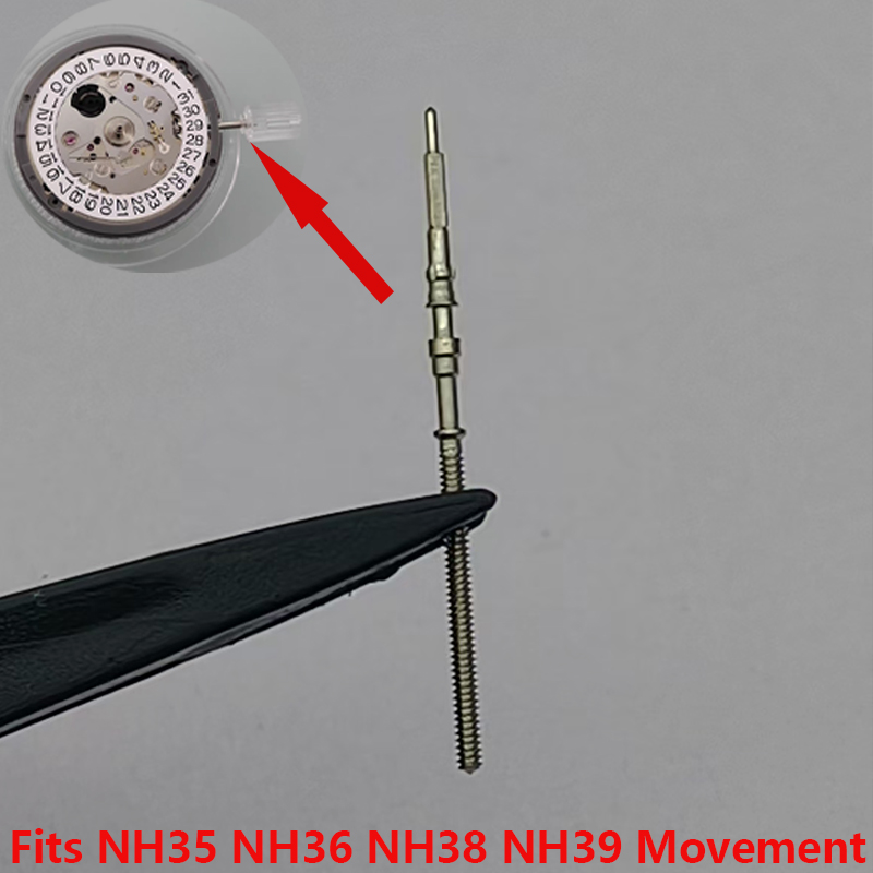 Watch Crown Stem - 2/4PCS NH35 NH36 Movement Crown Stem