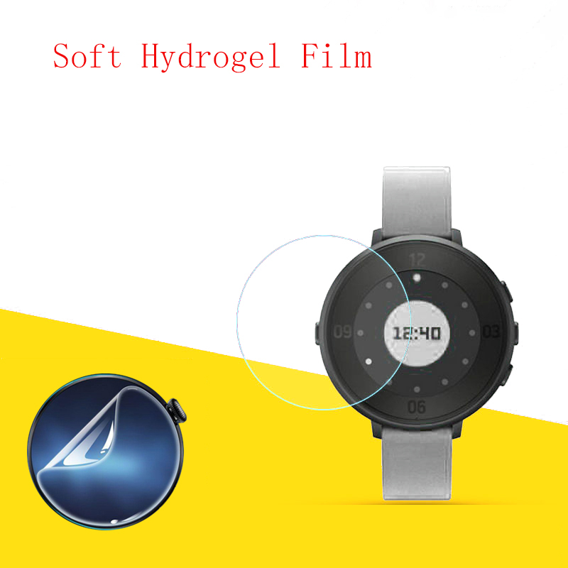 Smartwatch Pebble Watches - Soft Hydrogel Film Clear HD Transparent