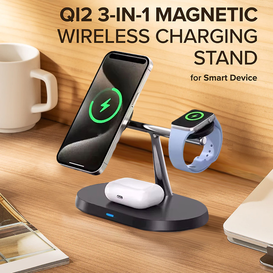 3 in 1 Magnetic Wireless Charg - Smartwatch Apple Watch 评论和价格