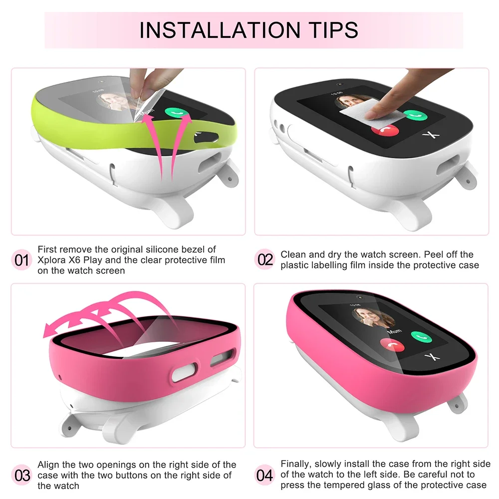 Case for Xploar X6 Play Kids S - Smartwatch Watches For Children 评论和价格