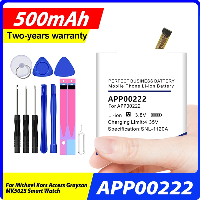 New 500mAh APP00222 Replacemen - Smartwatch Watches Michael Kors 评论和价格