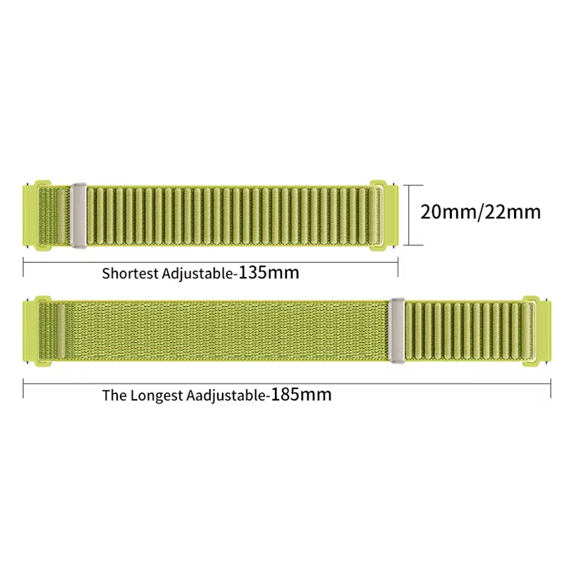 18mm 20mm 22mm Nylon Strap for - Watch S Realme 评论和价格