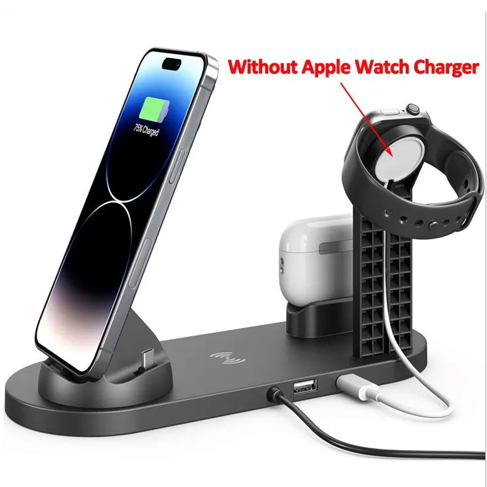 30W 7 in 1 Wireless Charger St - Smartwatch Apple Watch 评论和价格