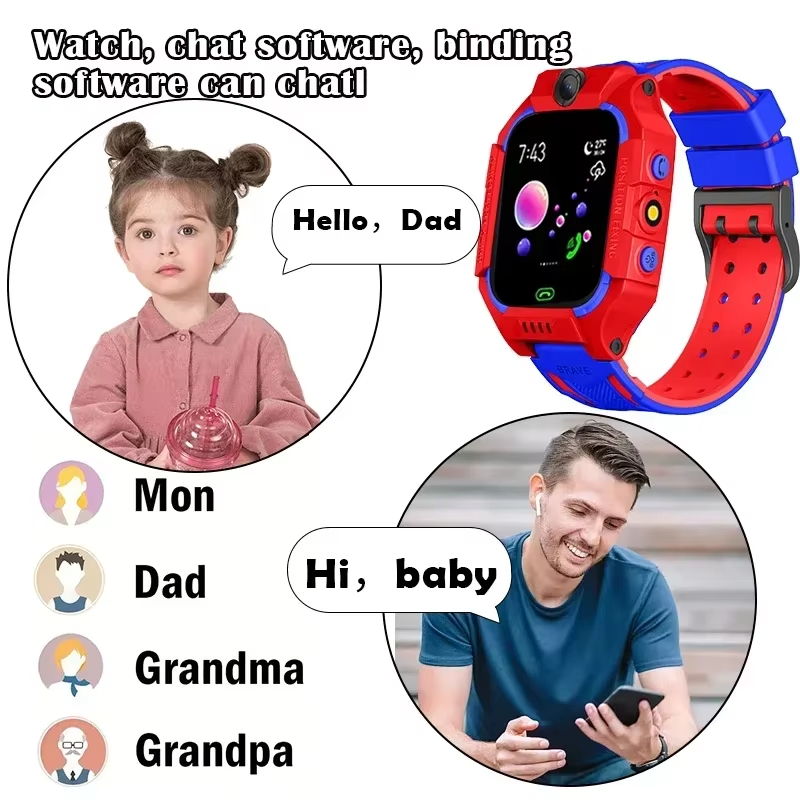 Lenovo 2027 5G Children Camera - Smartwatch Watches Useful Gift For Boys 评论和价格