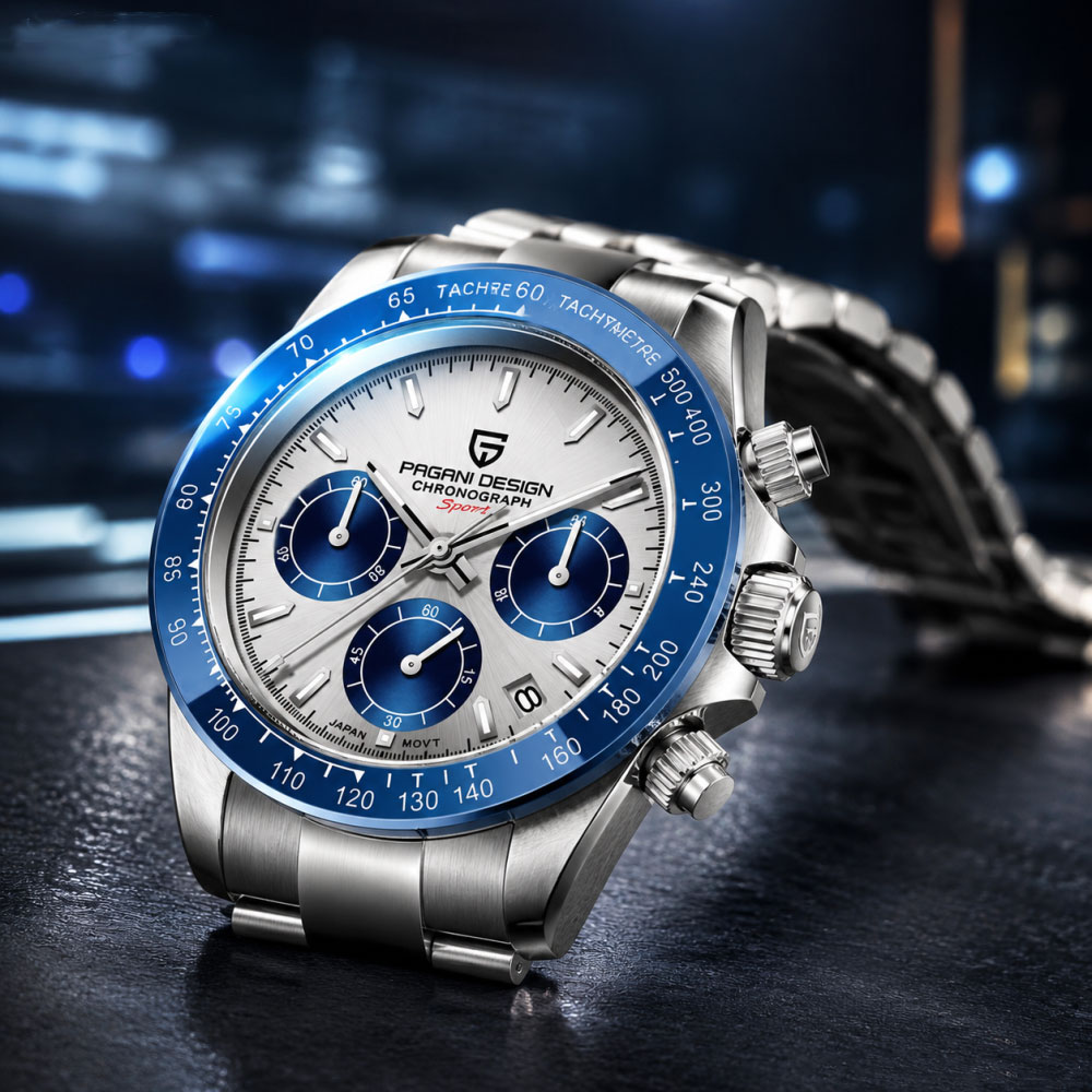 PAGANI DESIGN 40mm Men's Watch - Anti-Magnetic Watch 评论和价格