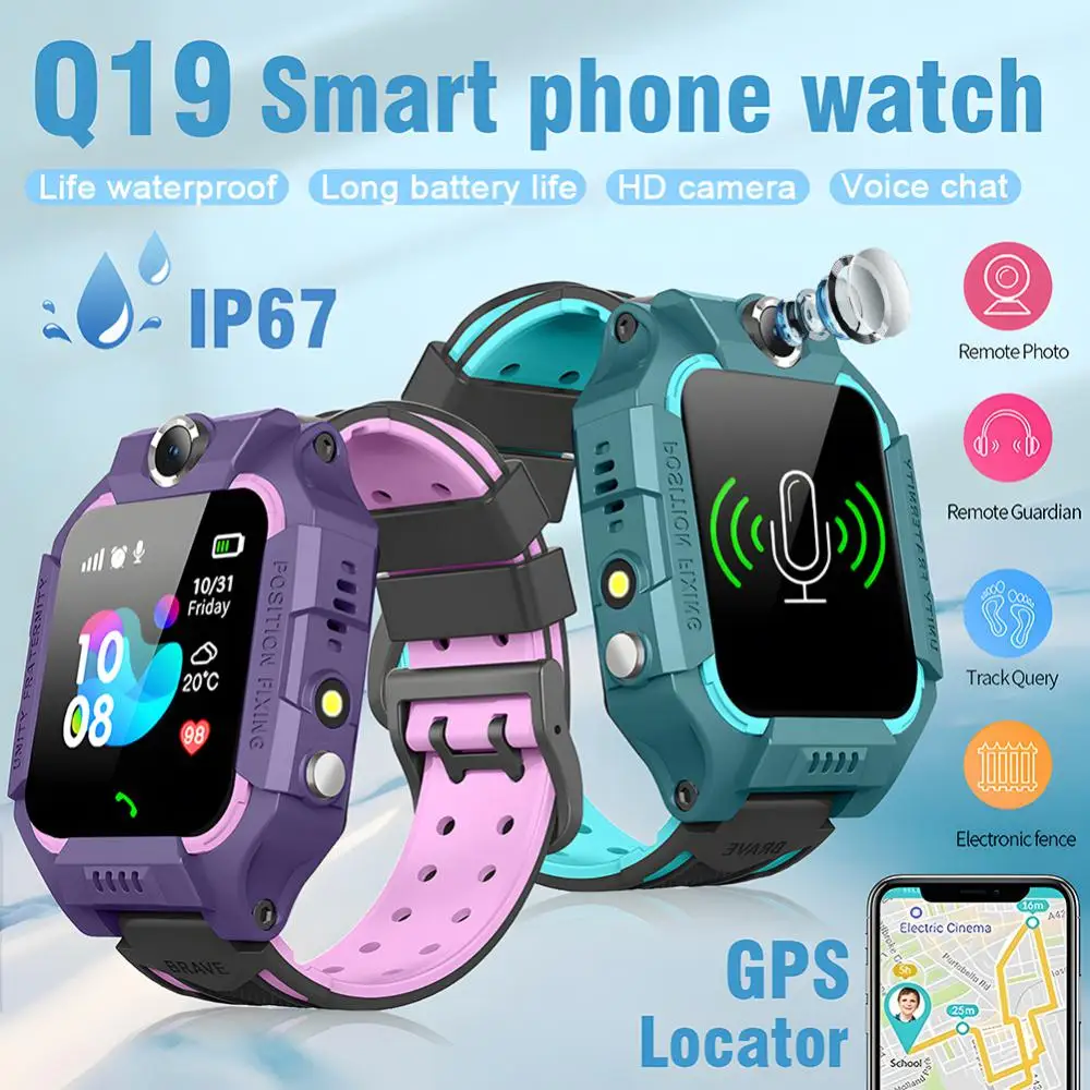 New Kids 2G Smart Watch SOS LB - Smartwatch Watches For Children 评论和价格