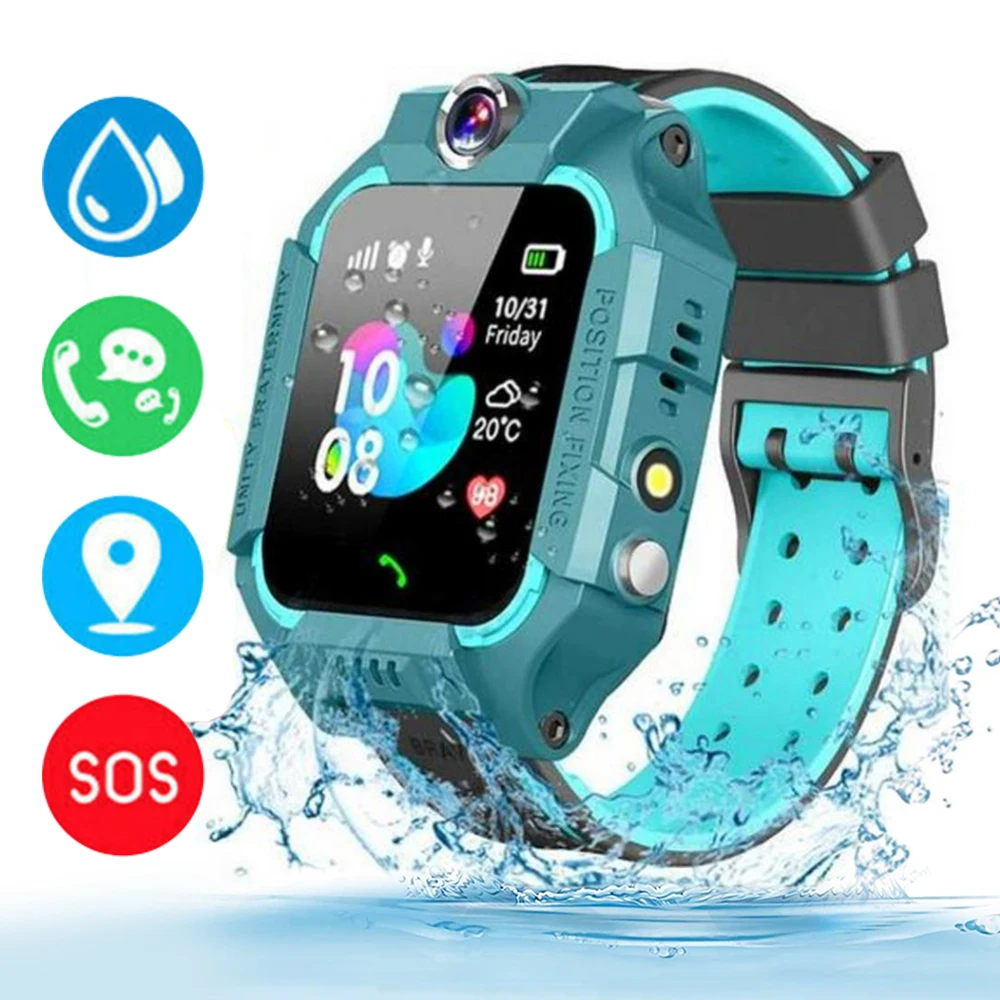 New Kids 2G Smart Watch SOS LB - Smartwatch Watches For Children 评论和价格