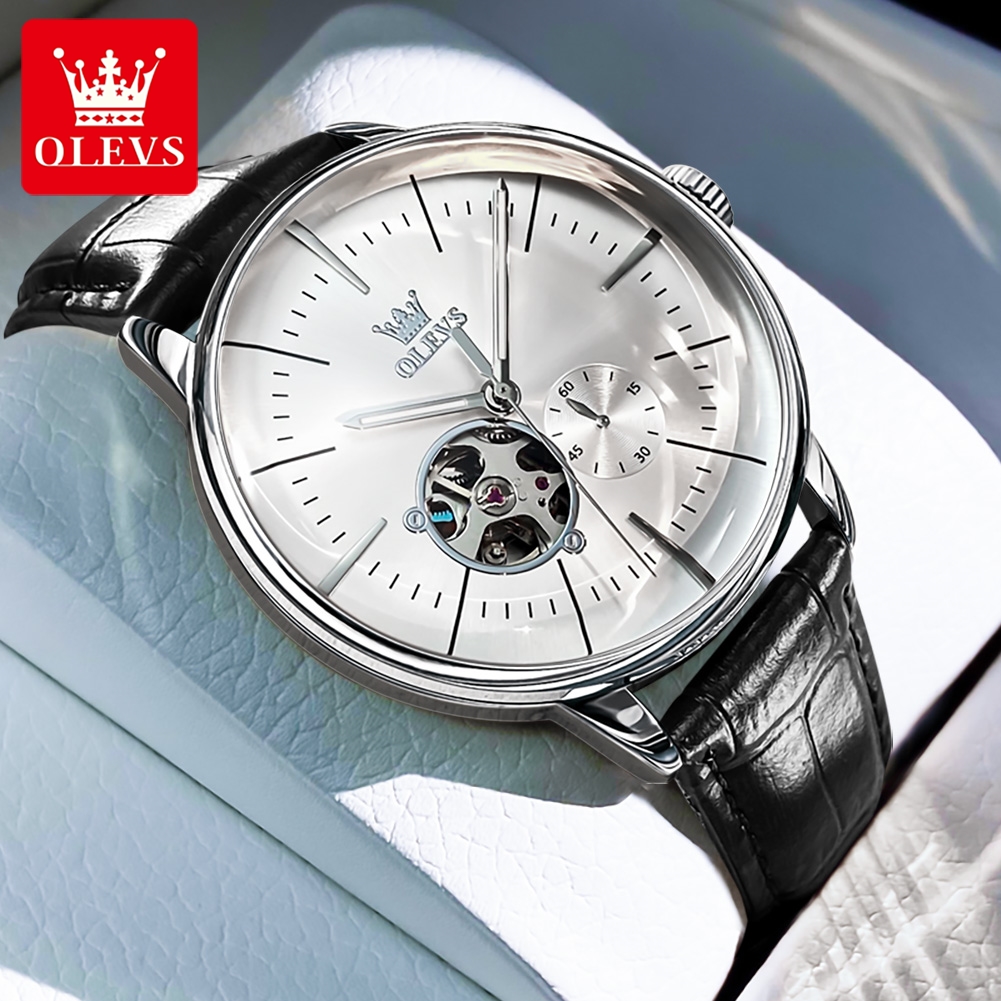 OLEVS 6708 Fashion Men's Watch - Anti-Magnetic Watch 评论和价格