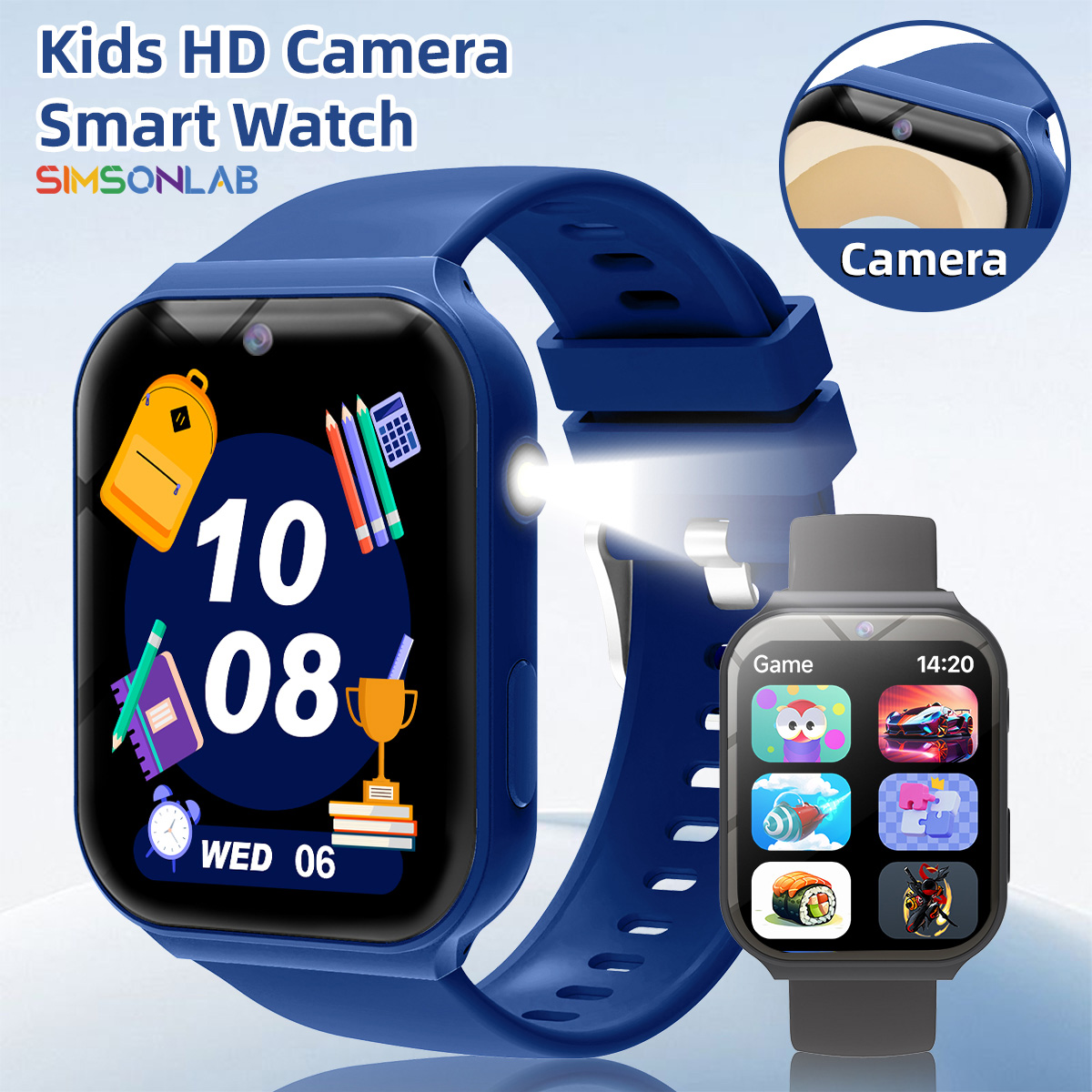 Study Partners for Kids HD Cam - Smartwatch Watches Gift For Boys On Birthday 评论和价格