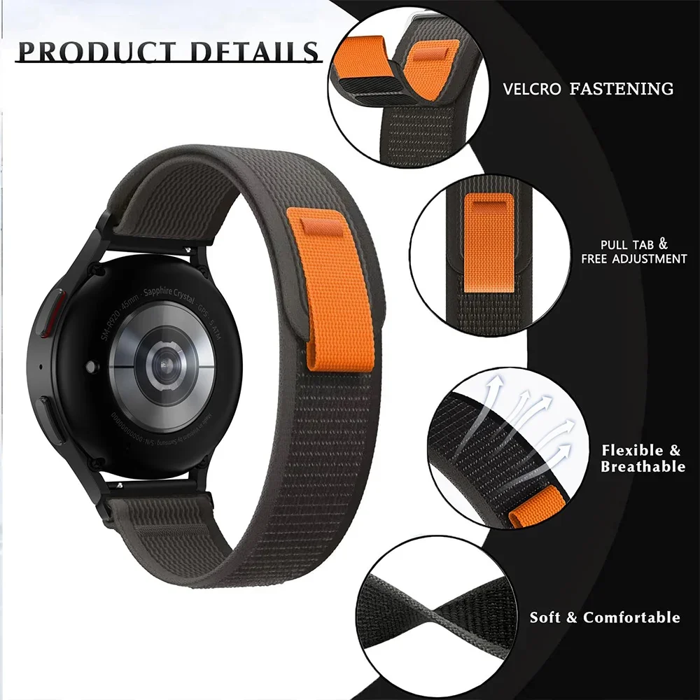 20mm 22mm Trail Nylon Loop Str - Watch S Realme 评论和价格