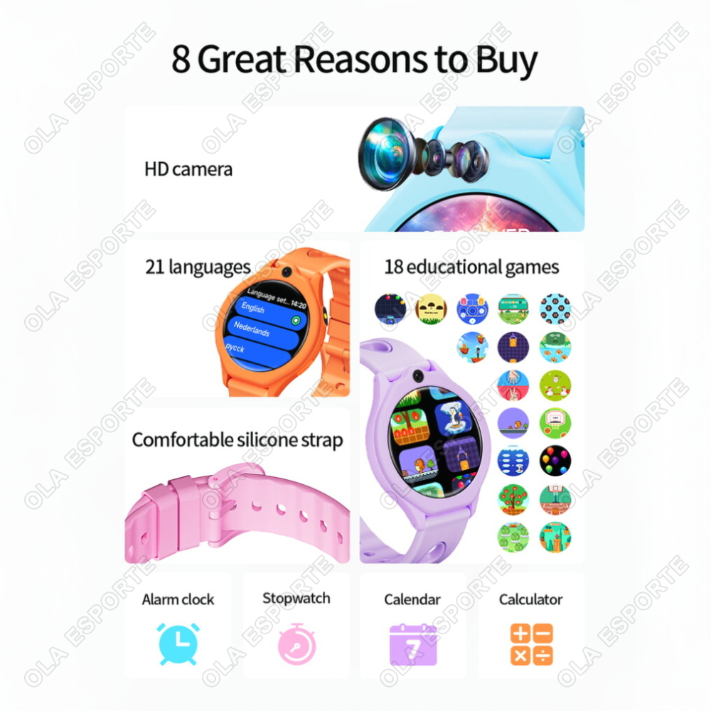 New Smart Watch For Children H - Smartwatch Watches Gift For Boys On Birthday 评论和价格
