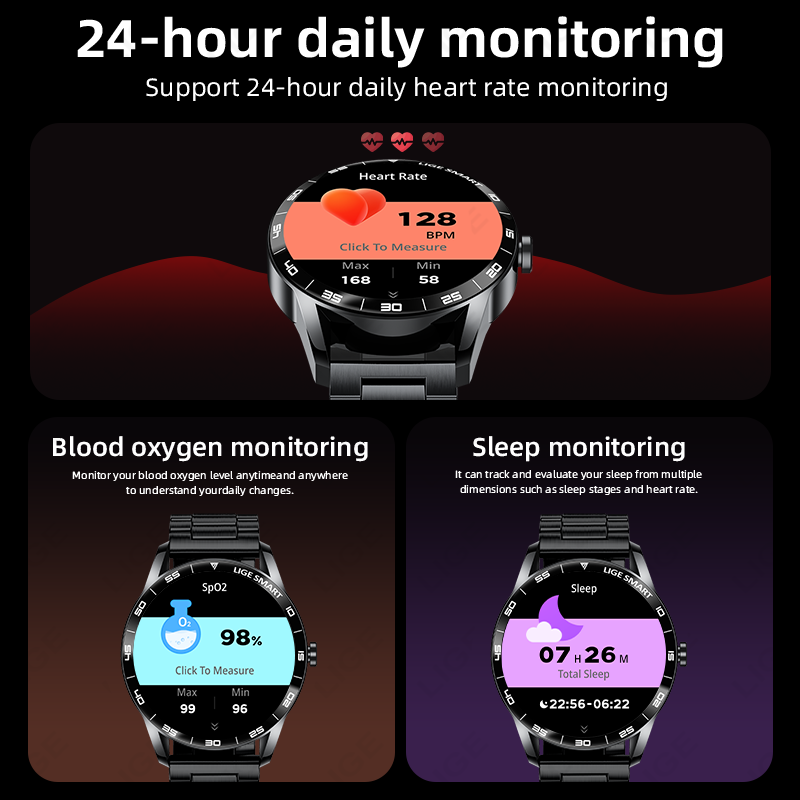 LIGE New Smart Watch Men Bluet - Smartwatch Watches Birthday Gift For Men 评论和价格