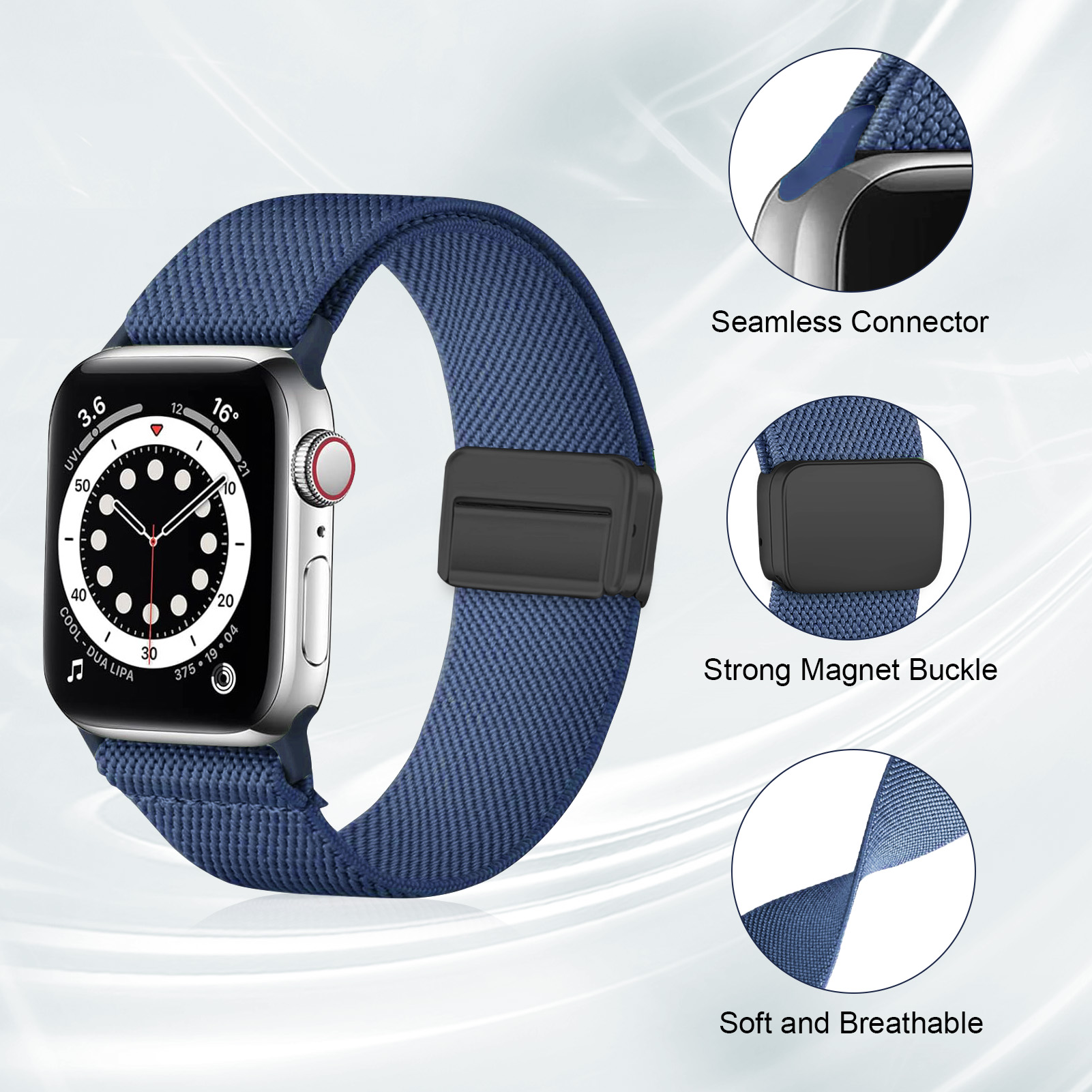 Magnetic Strap For Apple Watch - Smartwatch Apple Watch 评论和价格