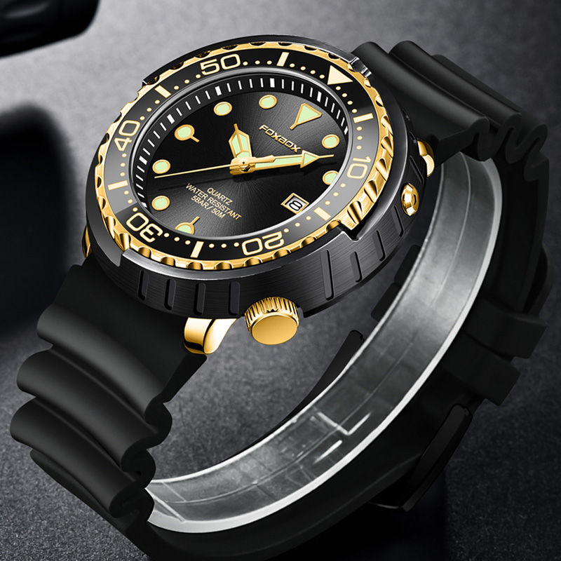 New Watch For Men Fashion Sili - Anti-Magnetic Watch 评论和价格