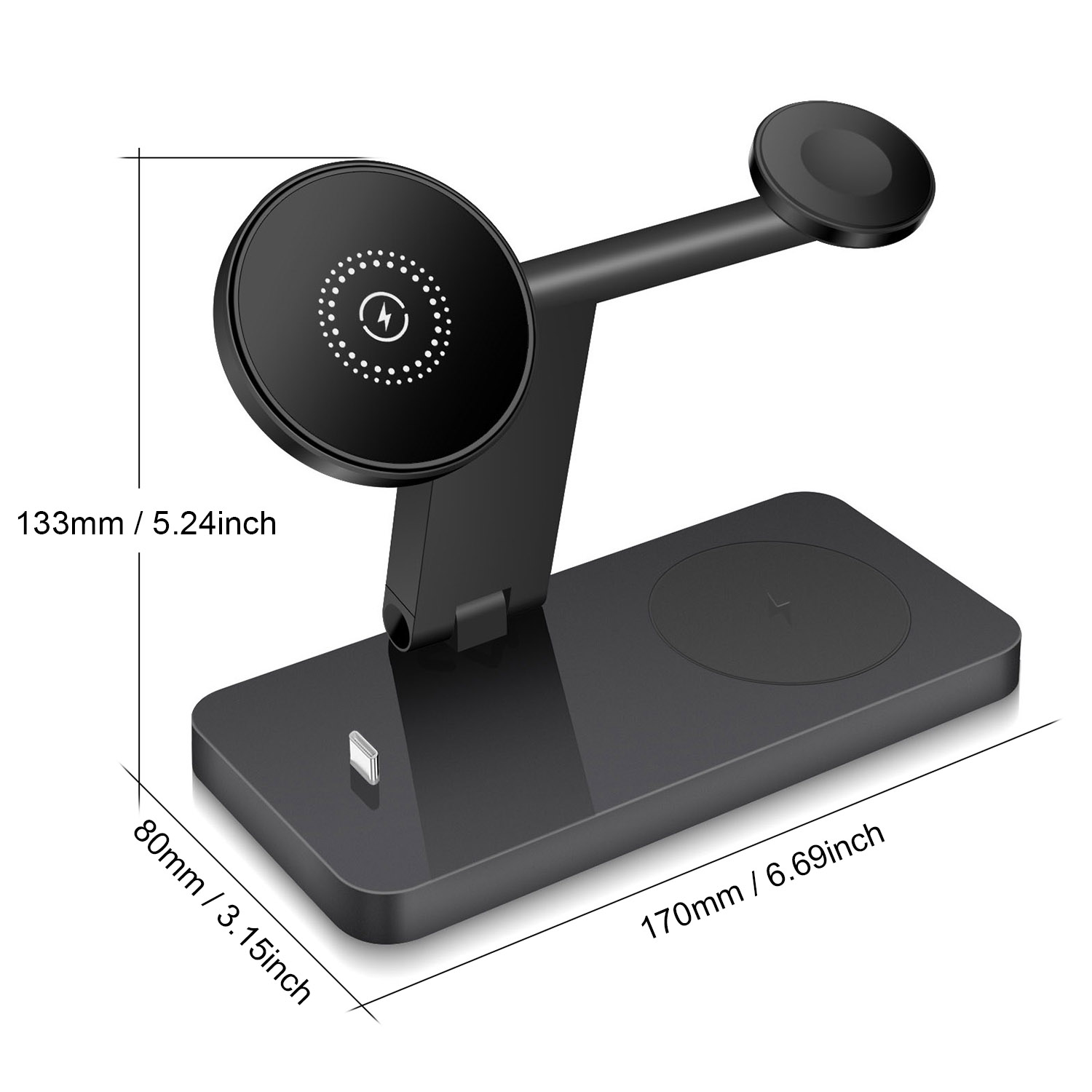 4 in 1 Magnetic Wireless Charg - Smartwatch Apple Watch 评论和价格