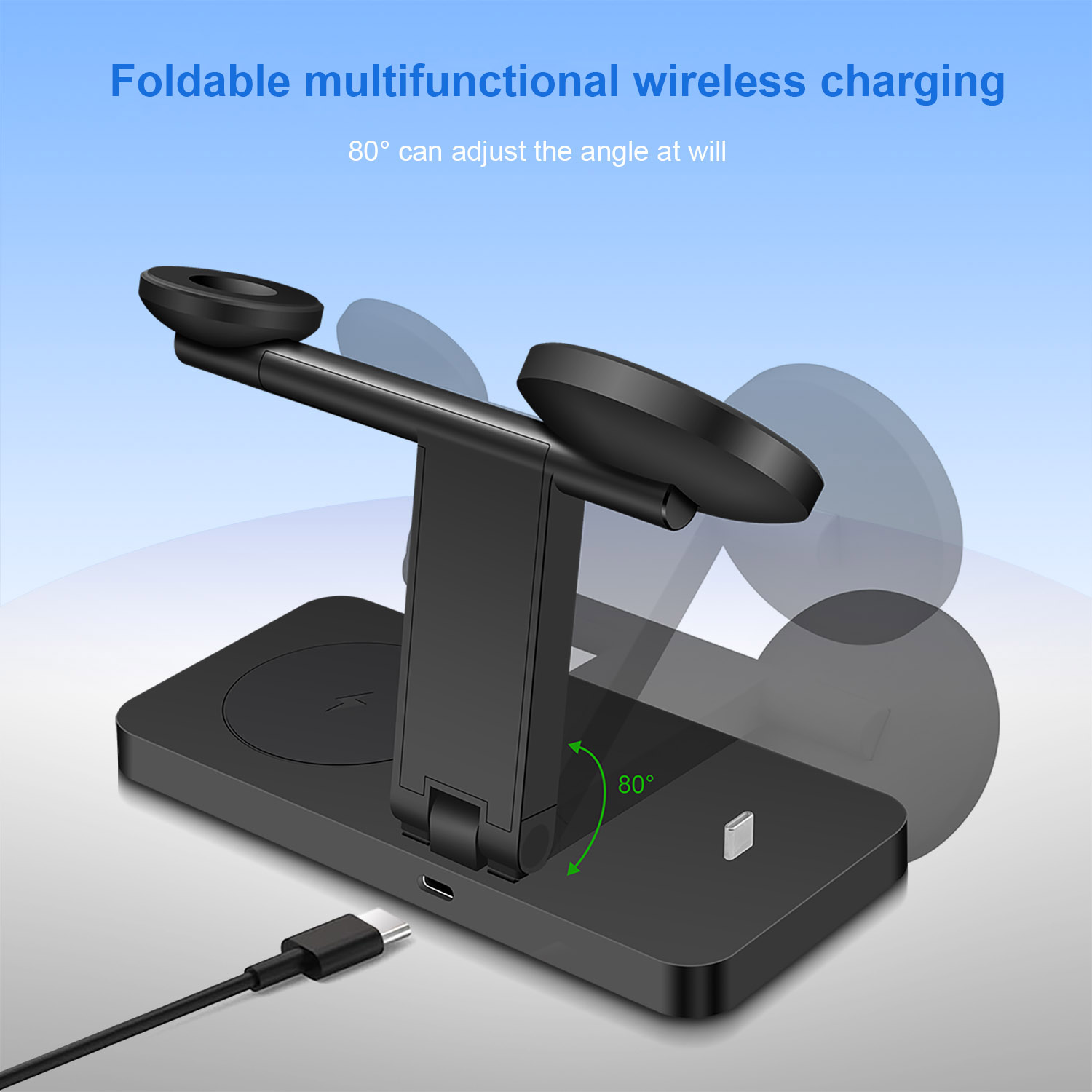 4 in 1 Magnetic Wireless Charg - Smartwatch Apple Watch 评论和价格