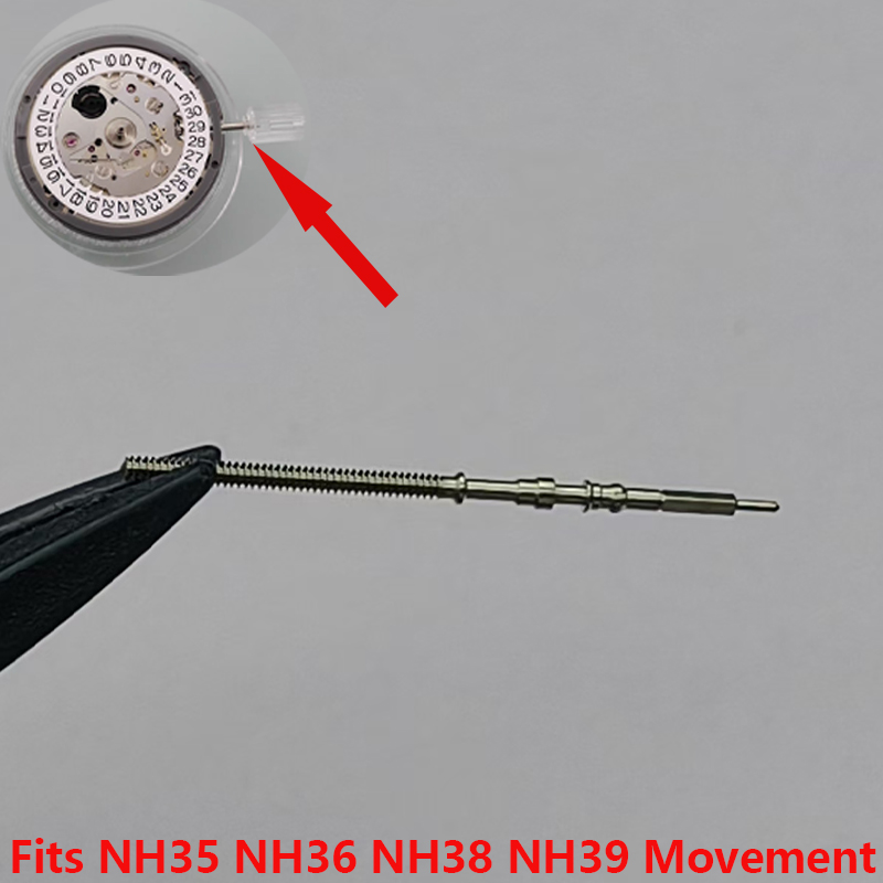 2/4PCS NH35 NH36 Movement Crow - Watch Crown Stem 评论和价格