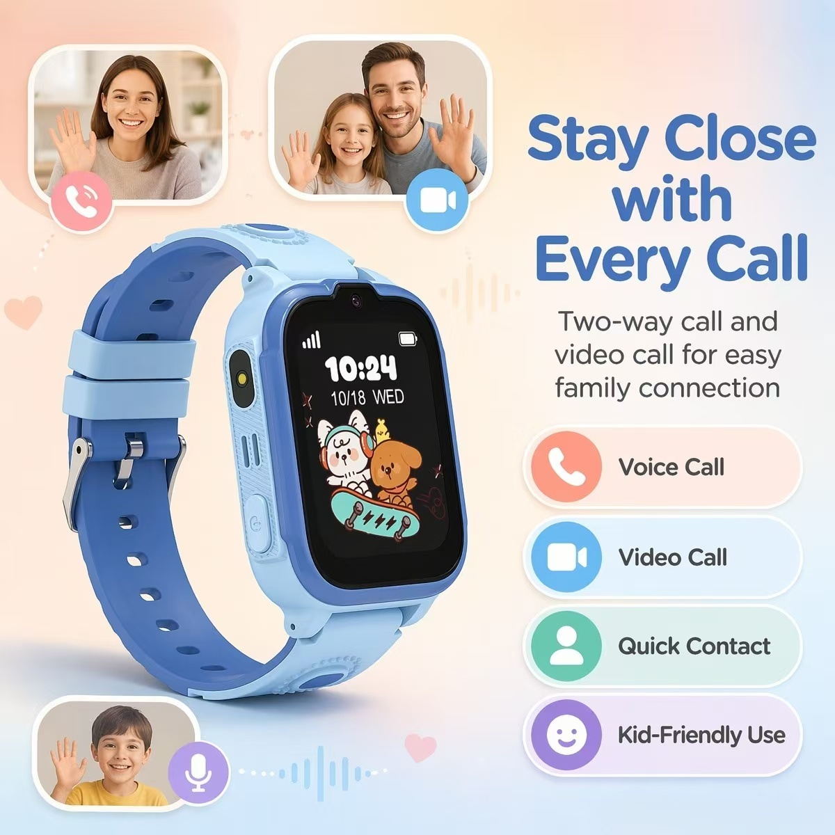 DH28 Kids Smart Watch 1.83