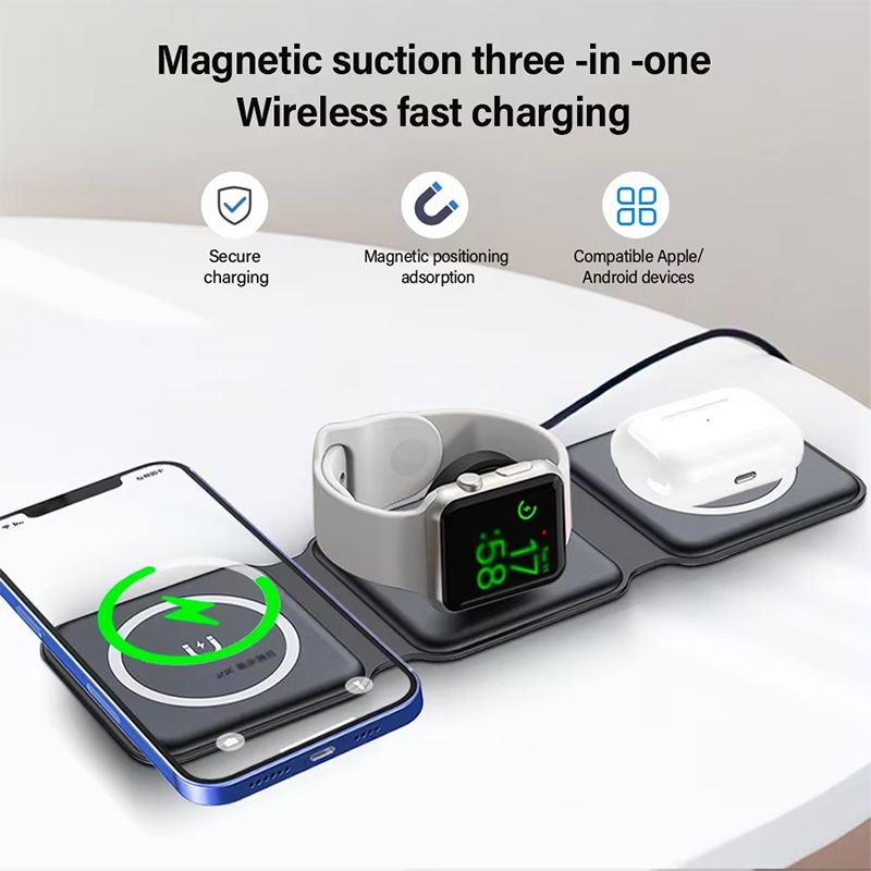 Universal Qi2 Magnetic Foldabl - Smartwatch Apple Watch 评论和价格