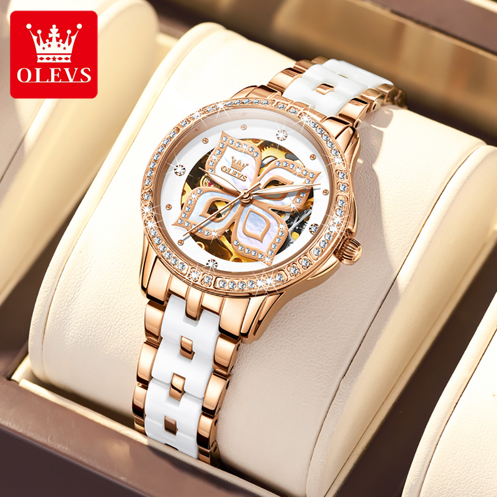 OLEVS 6612 Fashion Women's Wat - Anti-Magnetic Watch 评论和价格