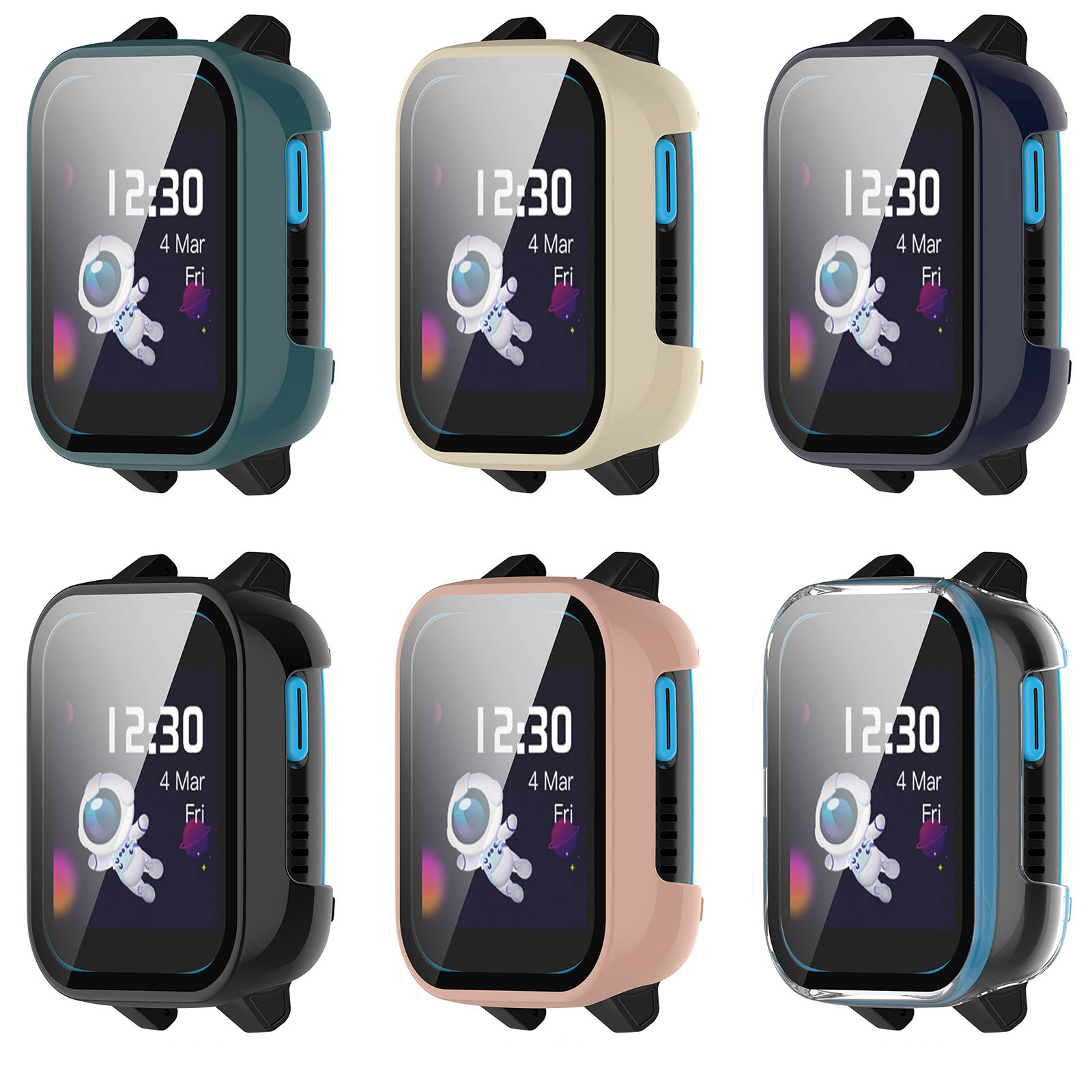 Hard Edge Shell Glass Screen P - Smartwatch Watches For Children 评论和价格