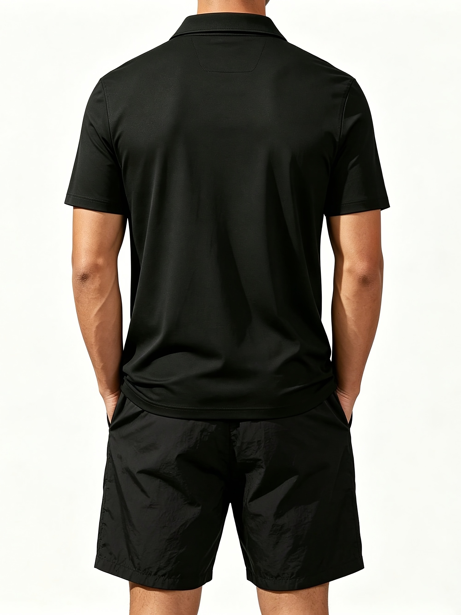 Men's Polo Shirt and Beach Sho - Watches Original 评论和价格