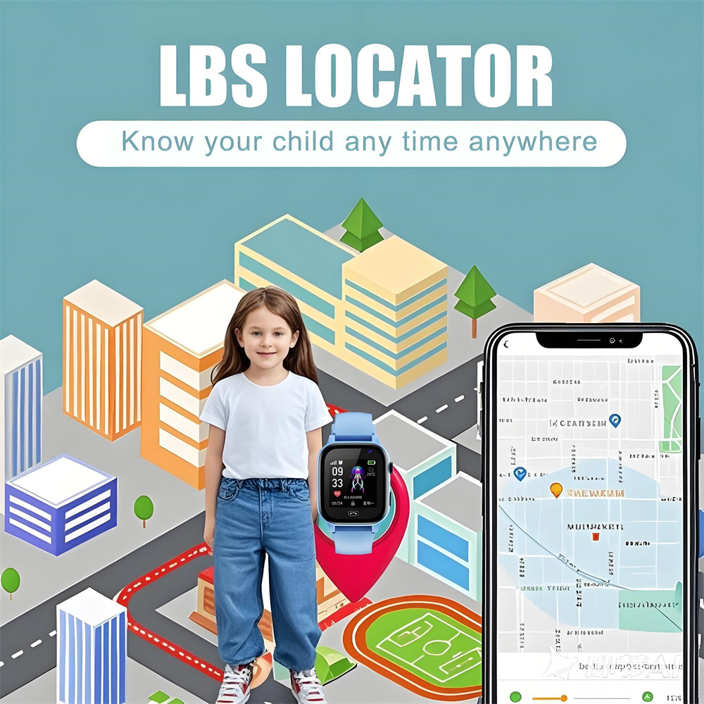 Kids Smart Watch GPS Tracker L - Smartwatch Watches Birthday Gift For Boys With Gps 评论和价格