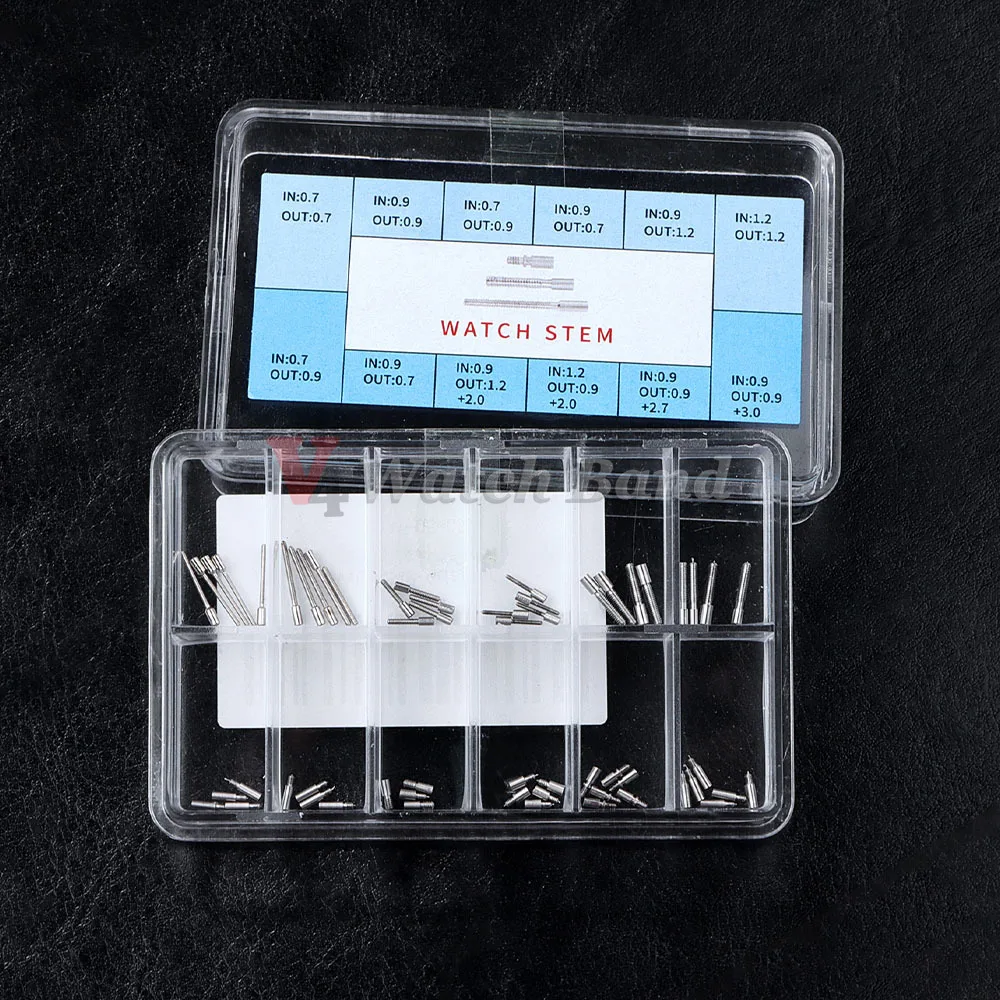 1 Box Watch Winding Stem Exten - Watch Crown Stem 评论和价格