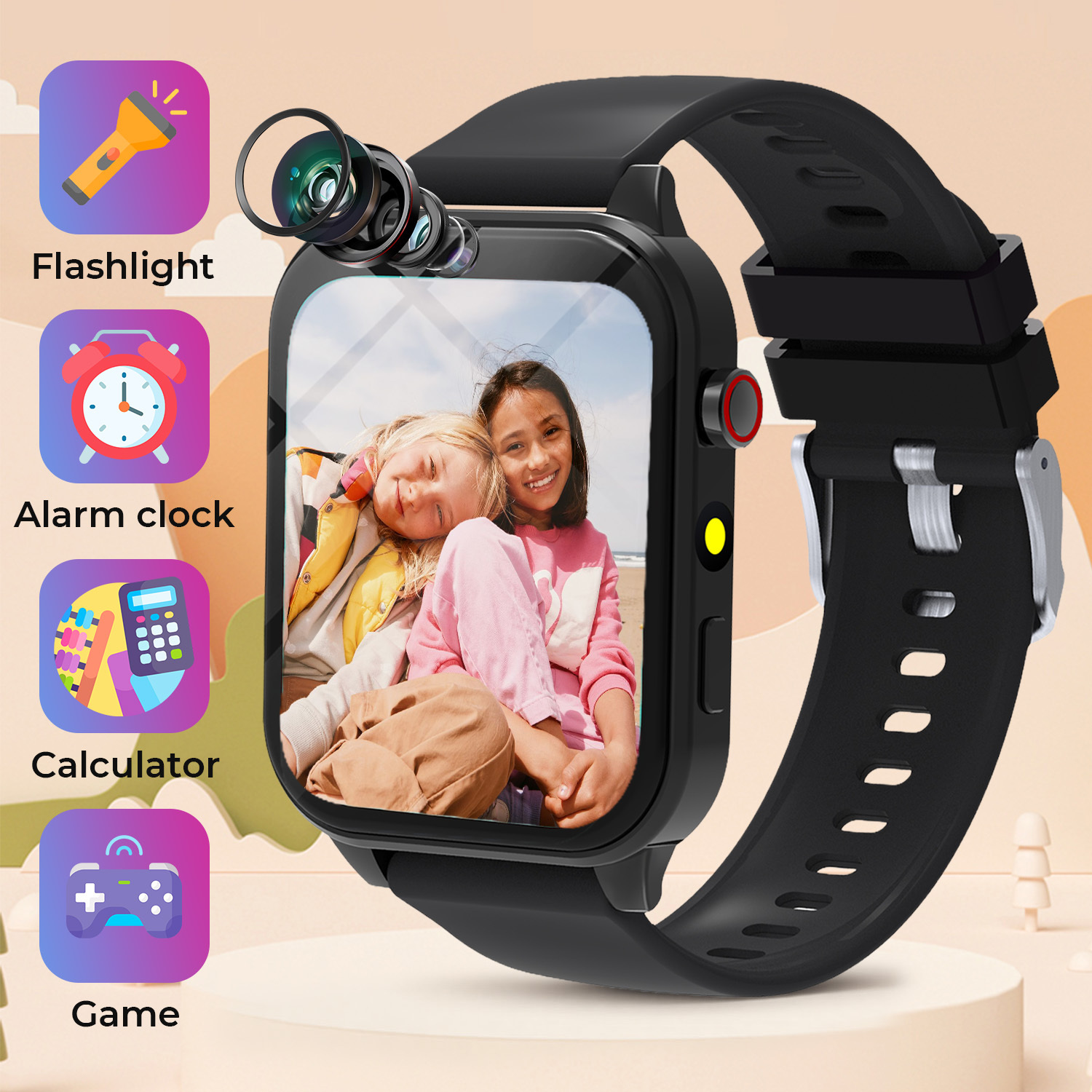 1.83-Inch Full Touch Screen To - Kids Watches Not Smartwatch 评论和价格