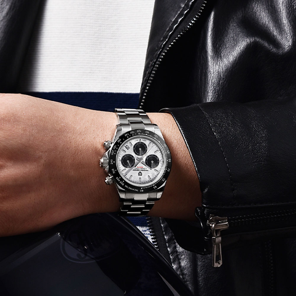 PAGANI DESIGN 40mm New VK63 Ch - Anti-Magnetic Watch 评论和价格