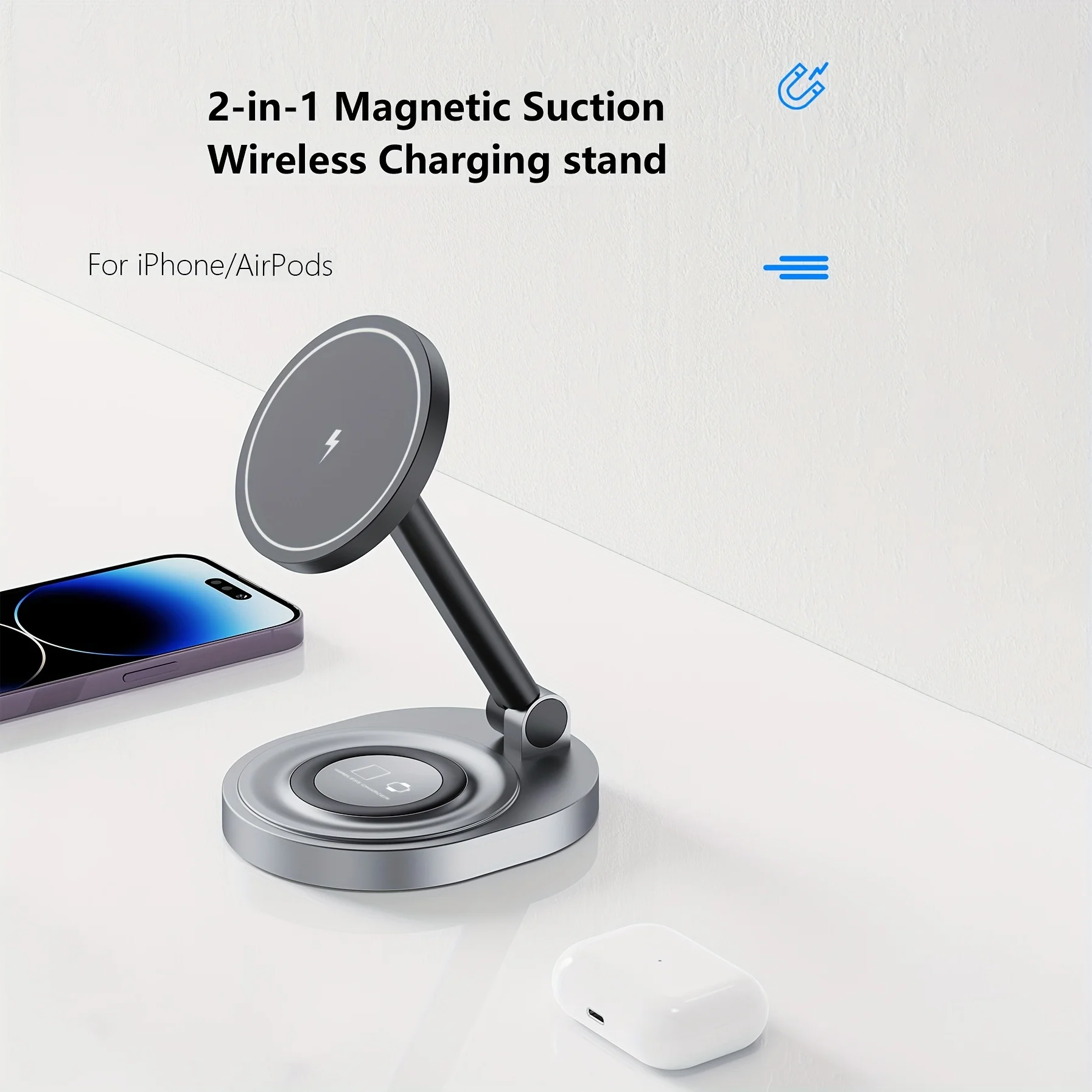 2 In 1 Magnetic Wireless Charg - Smartwatch Apple Watch 评论和价格
