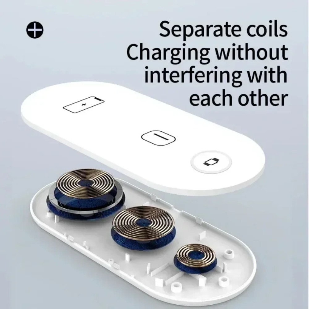 3-in-1 Wireless Charging Pad F - Smartwatch Apple Watch 评论和价格