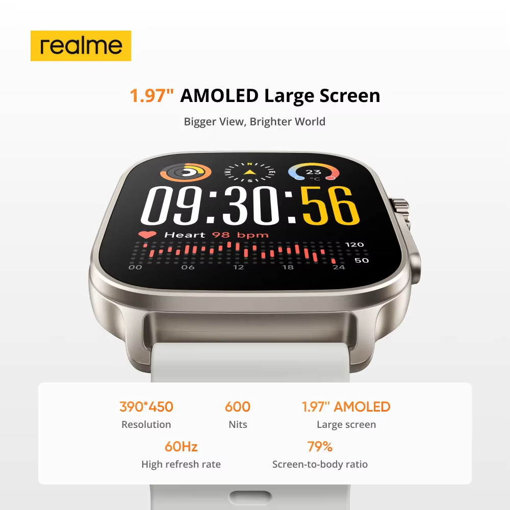 Global Version realme watch 5  - Watch S Realme 评论和价格