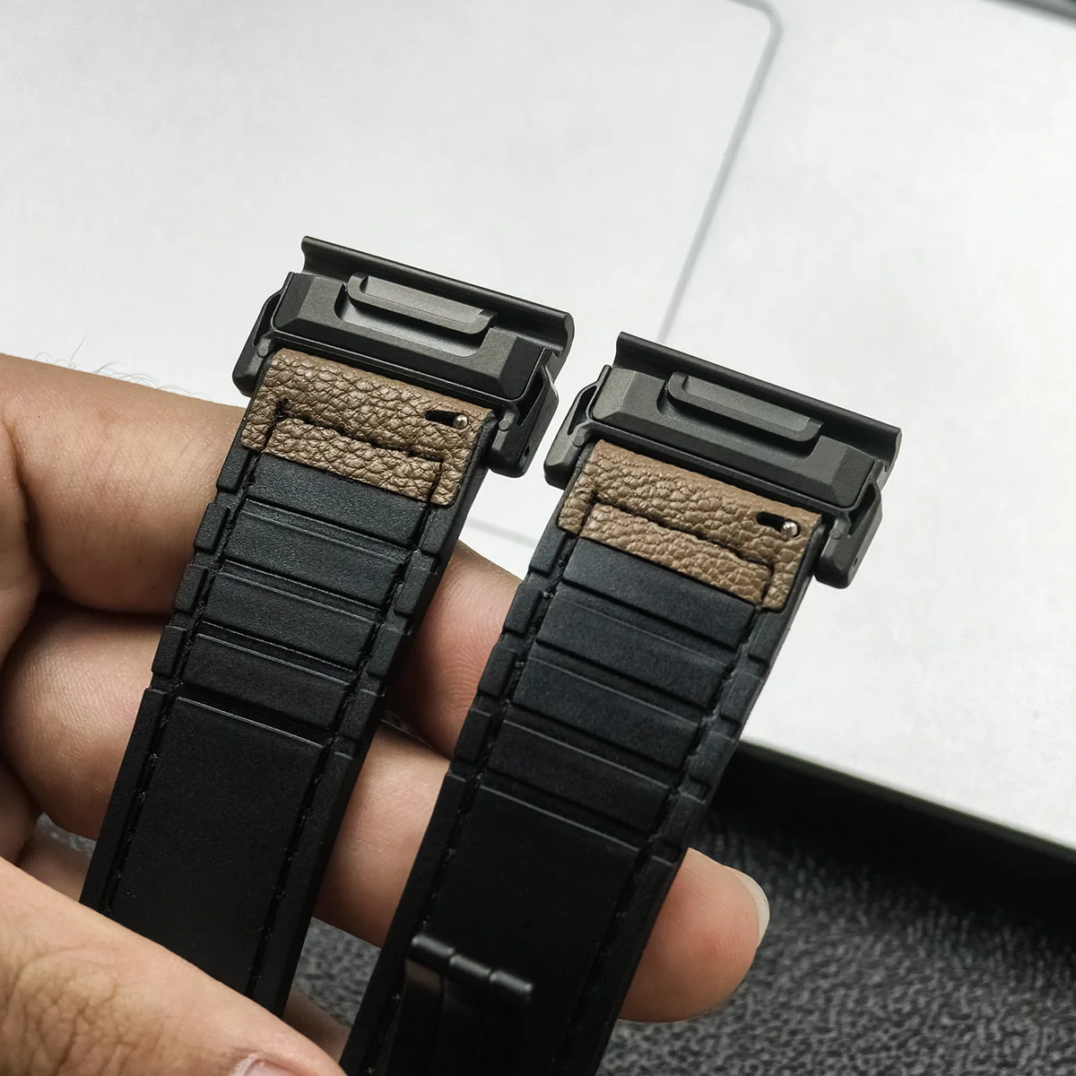 Leather Silicone Watch Band Fo - Watch Smartwatch Android 评论和价格