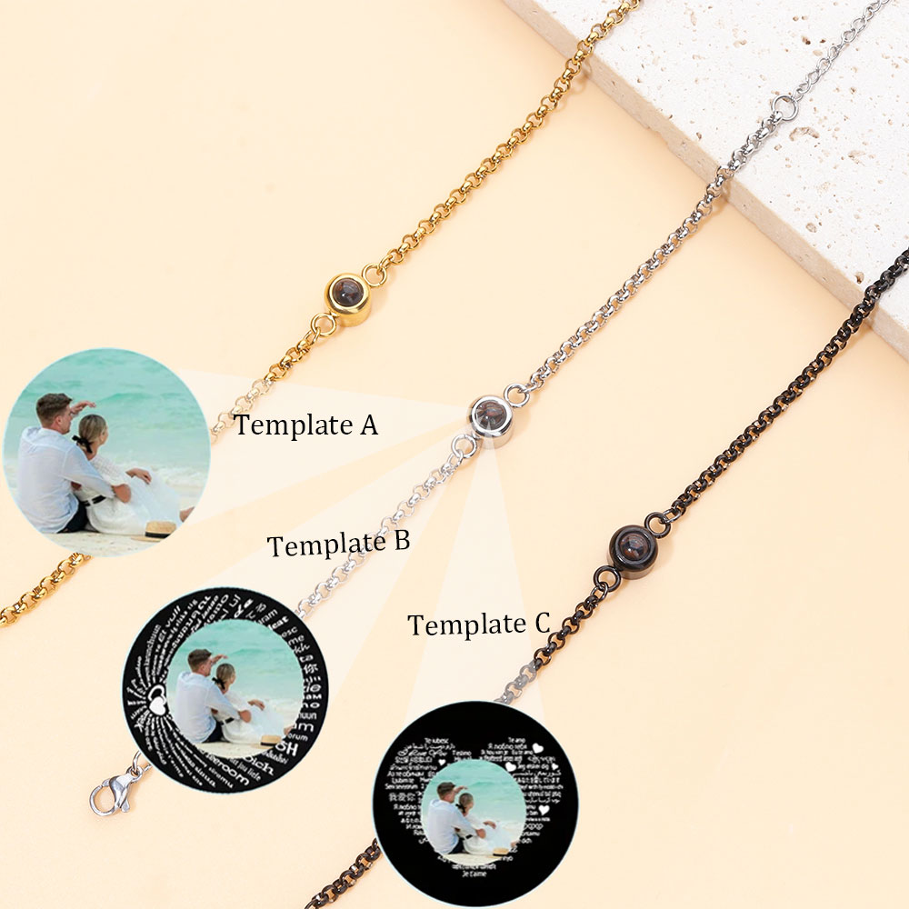 Custom Photo Bracelet with Pho - Bracelet Link Remover 评论和价格